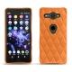 Funda de piel Sony Xperia XZ2 Compact - Orange - Couture ( Nappa - Pantone 1495U ) 