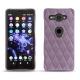 Funda de piel Sony Xperia XZ2 Compact - Lilas - Couture ( Nappa - Pantone 2645U ) 