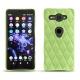 Capa em pele Sony Xperia XZ2 Compact - Vert olive - Couture ( Nappa - Pantone 578U ) 