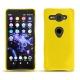 Custodia in pelle Sony Xperia XZ2 Compact - Jaune fluo