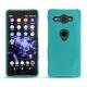 Lederschutzhülle Sony Xperia XZ2 Compact - Bleu fluo