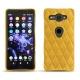 Funda de piel Sony Xperia XZ2 Compact - Jaune soulèu - Couture