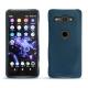 Coque cuir Sony Xperia XZ2 Compact - Blu mediterran