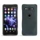 Sony Xperia XZ2 Compact leather cover - Blu marino