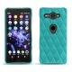 Lederschutzhülle Sony Xperia XZ2 Compact - Bleu fluo - Couture