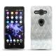 Lederschutzhülle Sony Xperia XZ2 Compact - Platinium - Couture