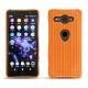Coque cuir Sony Xperia XZ2 Compact - Abaca arancio