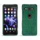 Lederschutzhülle Sony Xperia XZ2 Compact - Crocodile pino