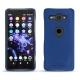 Lederschutzhülle Sony Xperia XZ2 Compact - Bleu Océan PU