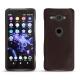 Coque cuir Sony Xperia XZ2 Compact - Marron envoûtant