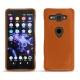 Sony Xperia XZ2 Compact leather cover - Orange vibrant
