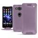 Housse cuir Sony Xperia XZ2 Compact - Lilas ( Nappa - Pantone 2645U ) 