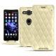 Lederschutzhülle Sony Xperia XZ2 Compact - Beige - Couture ( Nappa - Pantone 7502C ) 