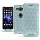 Lederschutzhülle Sony Xperia XZ2 Compact - Bleu ciel - Couture ( Nappa - Pantone 277C ) 