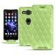 Housse cuir Sony Xperia XZ2 Compact - Vert olive - Couture ( Nappa - Pantone 578U ) 