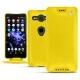 Lederschutzhülle Sony Xperia XZ2 Compact - Jaune fluo