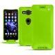 가죽 커버 Sony Xperia XZ2 Compact - Vert fluo