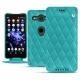 가죽 커버 Sony Xperia XZ2 Compact - Bleu fluo - Couture