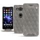 가죽 커버 Sony Xperia XZ2 Compact - Acier vintage - Couture