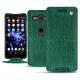 Sony Xperia XZ2 Compact leather case - Crocodile pino