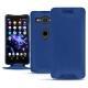 Sony Xperia XZ2 Compact leather case - Bleu Océan PU