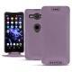 가죽 커버 Sony Xperia XZ2 Compact - Lilas PU