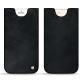 Apple iPhone 8 Plus leather pouch - Dark vintage ( Roughtcut - Black#5256 ) 