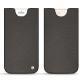 Apple iPhone 8 Plus leather pouch - Anthracite ( Pantone 424C ) 