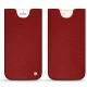 Apple iPhone 8 Plus leather pouch - Tomate ( Pantone 187C ) 