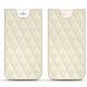 Funda de piel Apple iPhone 8 Plus - Blanc - Couture ( Bologna - White ) 