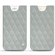 Lederschutzhülle Apple iPhone 8 Plus - Gris - Couture ( Nappa - Pantone W428C ) 