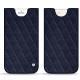 Pochette cuir Apple iPhone 8 Plus - Cobalt - Couture ( Pantone 2766C ) 