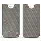 Custodia in pelle Apple iPhone 8 Plus - Acier vintage - Couture