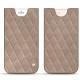 Capa em pele Apple iPhone 8 Plus - Taupe vintage - Couture