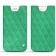 Capa em pele Apple iPhone 8 Plus - Menthe vintage - Couture