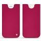 Capa em pele Apple iPhone 8 Plus - Rose fluo