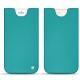 Capa em pele Apple iPhone 8 Plus - Bleu fluo