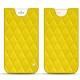 Capa em pele Apple iPhone 8 Plus - Jaune fluo - Couture