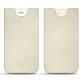 Lederschutzhülle Apple iPhone 8 Plus - Blanc escumo