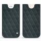 Capa em pele Apple iPhone 8 Plus - Blu marino - Couture