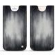 Capa em pele Apple iPhone 8 Plus - Gris Patine