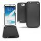 Funda de piel Samsung Galaxy Note 2  - Noir ( Nappa - Black ) 