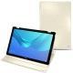 Housse cuir Huawei MediaPad M5 10 Pro - Blanc ( Nappa - White ) 
