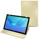 Lederschutzhülle HHuawei MediaPad M5 10 Pro - Beige ( Nappa - Pantone 7502C ) 