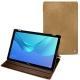 Funda de piel Huawei MediaPad M5 10 Pro - Sable vintage ( Roughtcut - Gaucho#57254 ) 