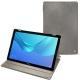 Housse cuir Huawei MediaPad M5 10 Pro - Acier vintage ( Pantone 403C ) 