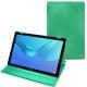 가죽 커버 Huawei MediaPad M5 10 Pro - Menthe vintage ( Pantone 562C ) 