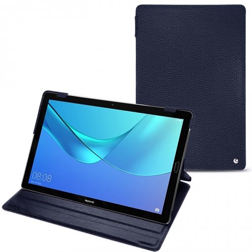 Housse cuir Huawei MediaPad M5 10 Pro : Protection sur mesure pour tablette sur NoreveCobalt ( Pantone #2b253f ) 