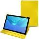 가죽 커버 Huawei MediaPad M5 10 Pro - Jaune fluo