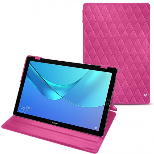 Huawei MediaPad M5 10 Pro leather cases and coversRose BB - Couture ( Pantone #DB599F )